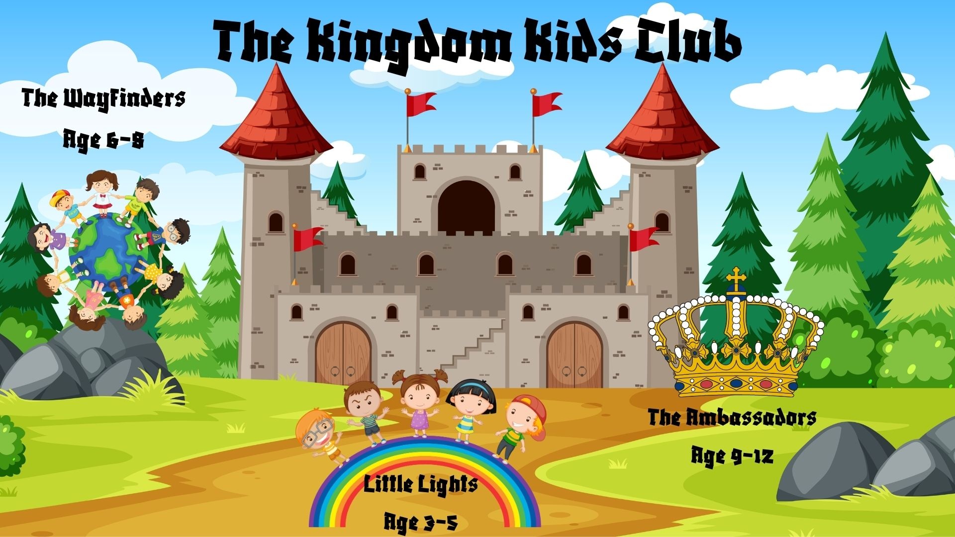 The Kingdoms Kids Club Logo