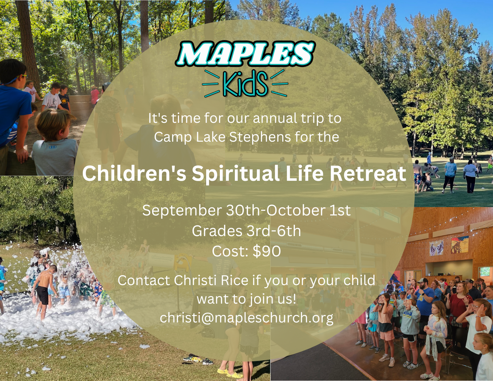 Children's Spiritual Life Retreat 2023