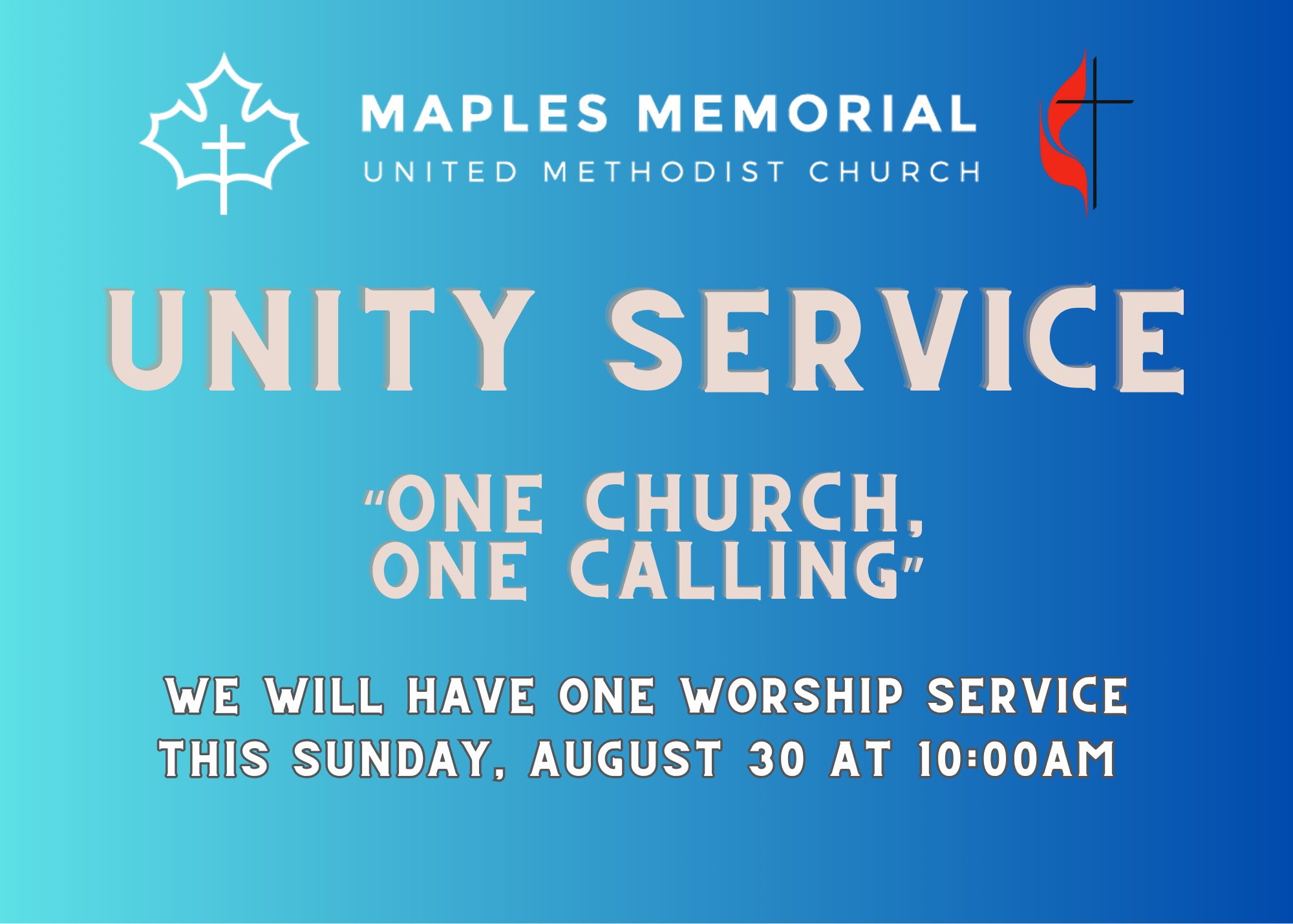 Copy of One Service (7 x 5 in)