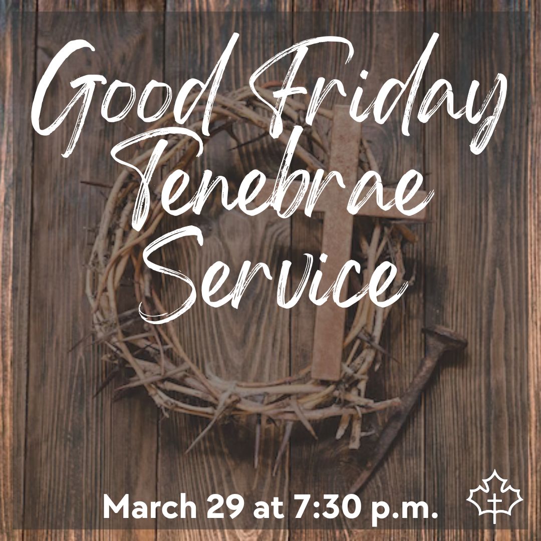 Good Friday Tenebrae Service 2024 image