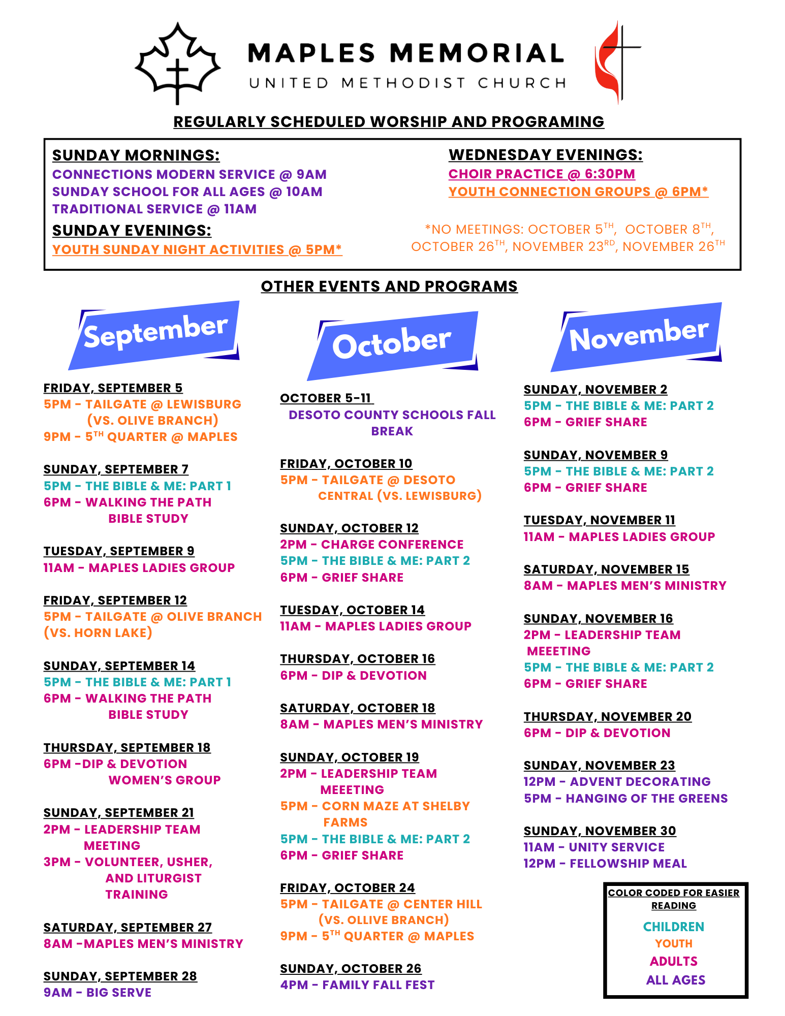 Maples 2025 Calendars (6)