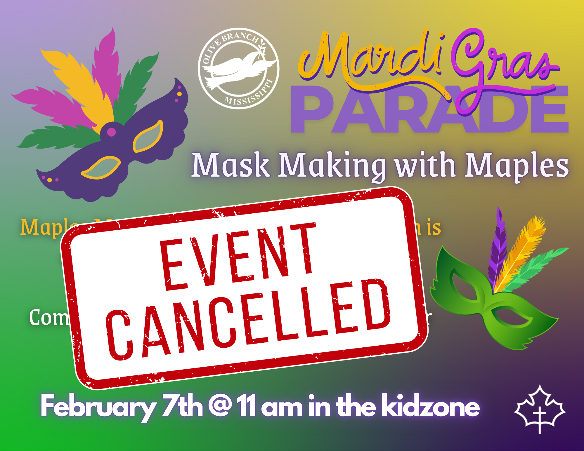 Mask Making with Maples 2026 (2) image