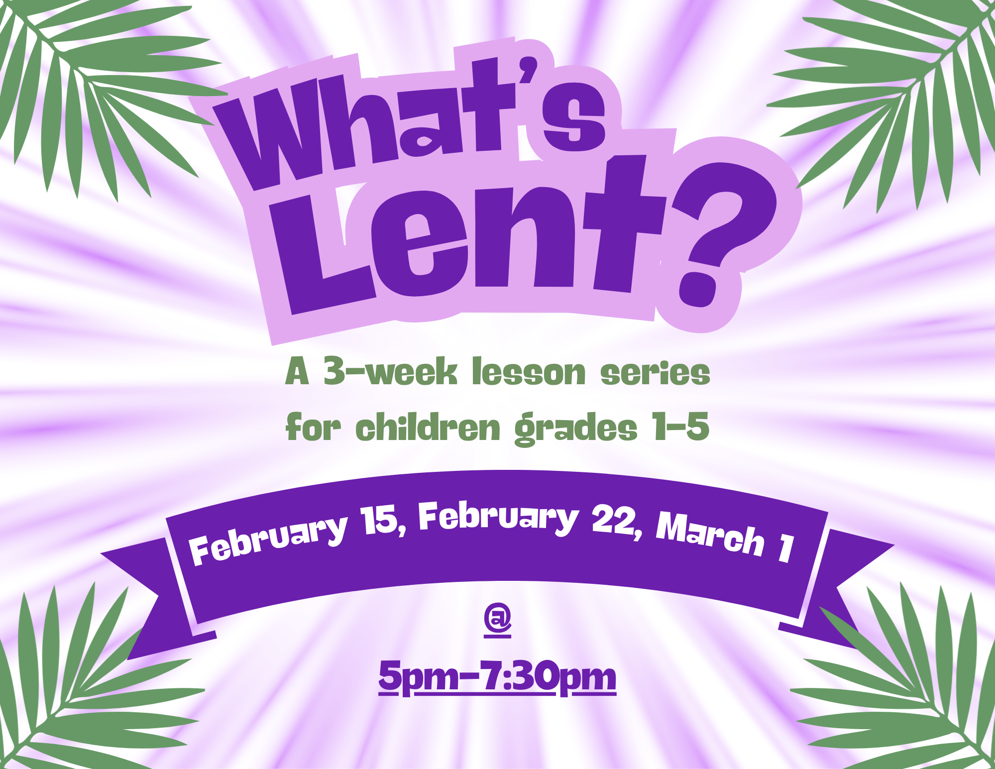 What's Lent