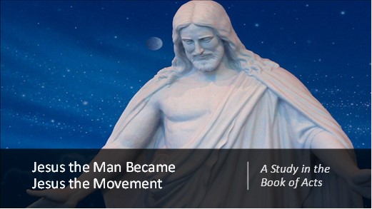 Jesus the Man Became Jesus the Movement banner