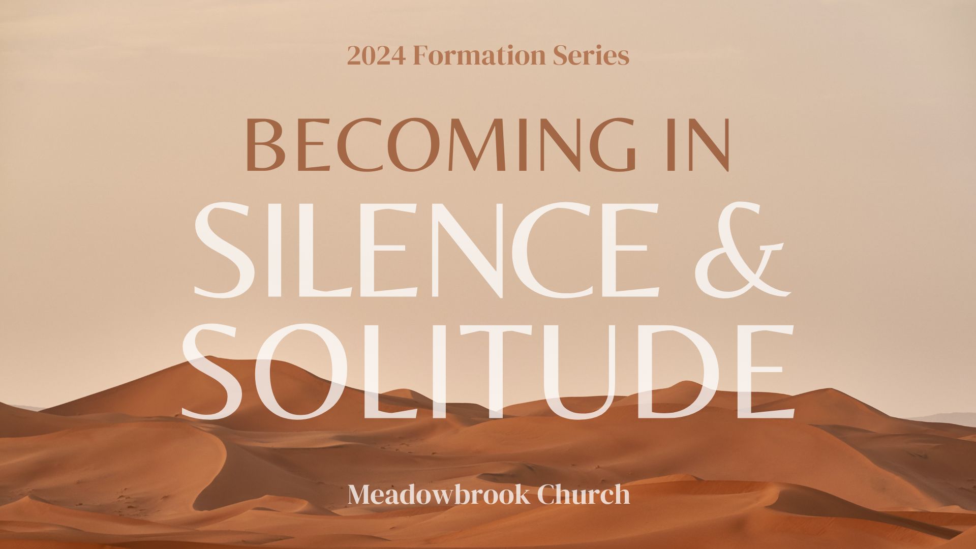 Becoming in Silence & Solitude banner