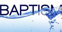 Baptism Event banner