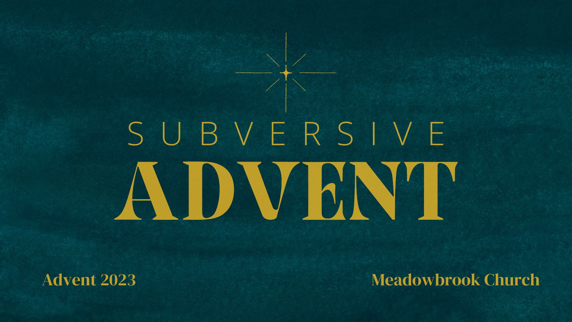 Subversive Advent banner
