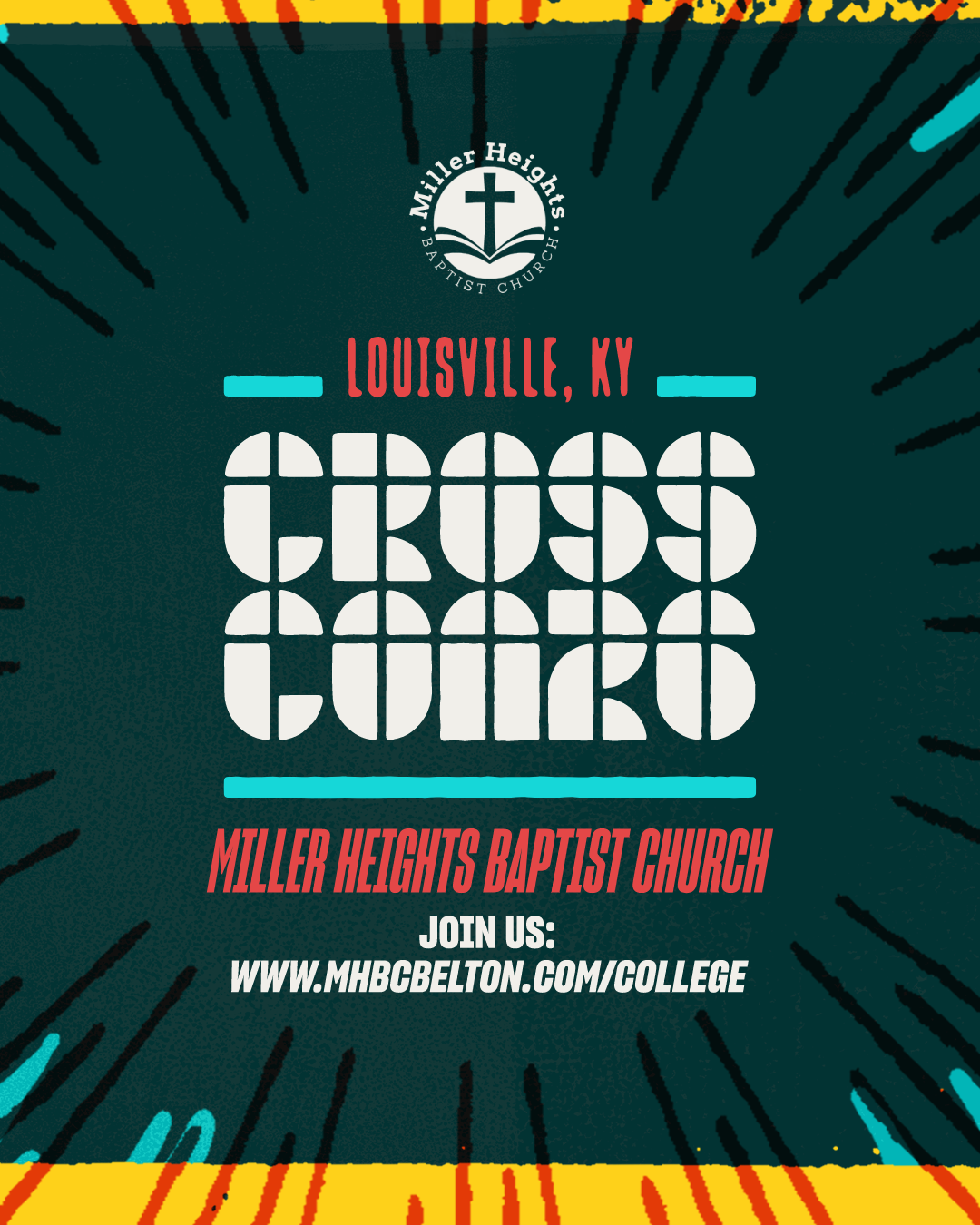 CROSS_Miller Heights Baptist Church_Post - Dark image