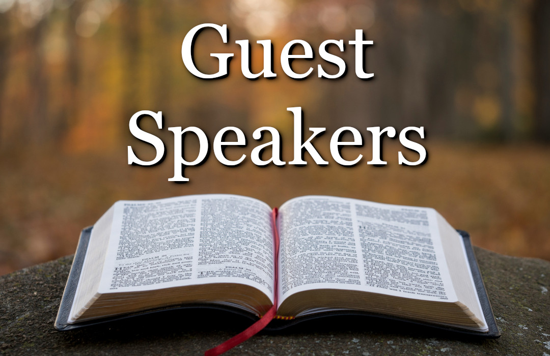 Guest Speakers banner