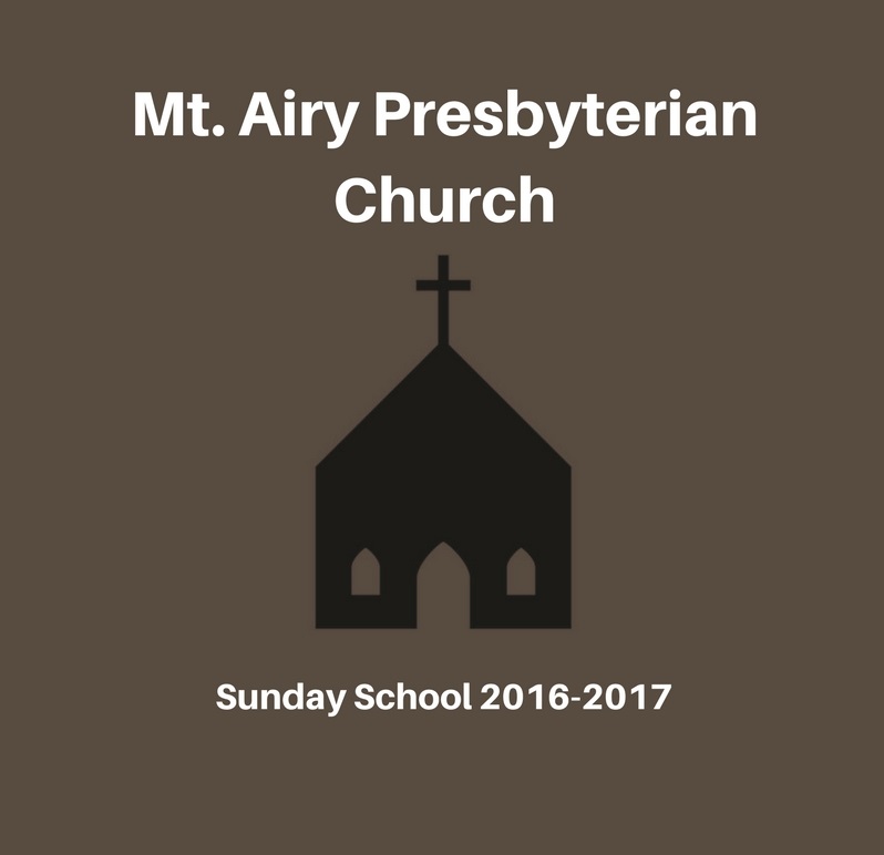 Adult Sunday School 2016-2017 banner