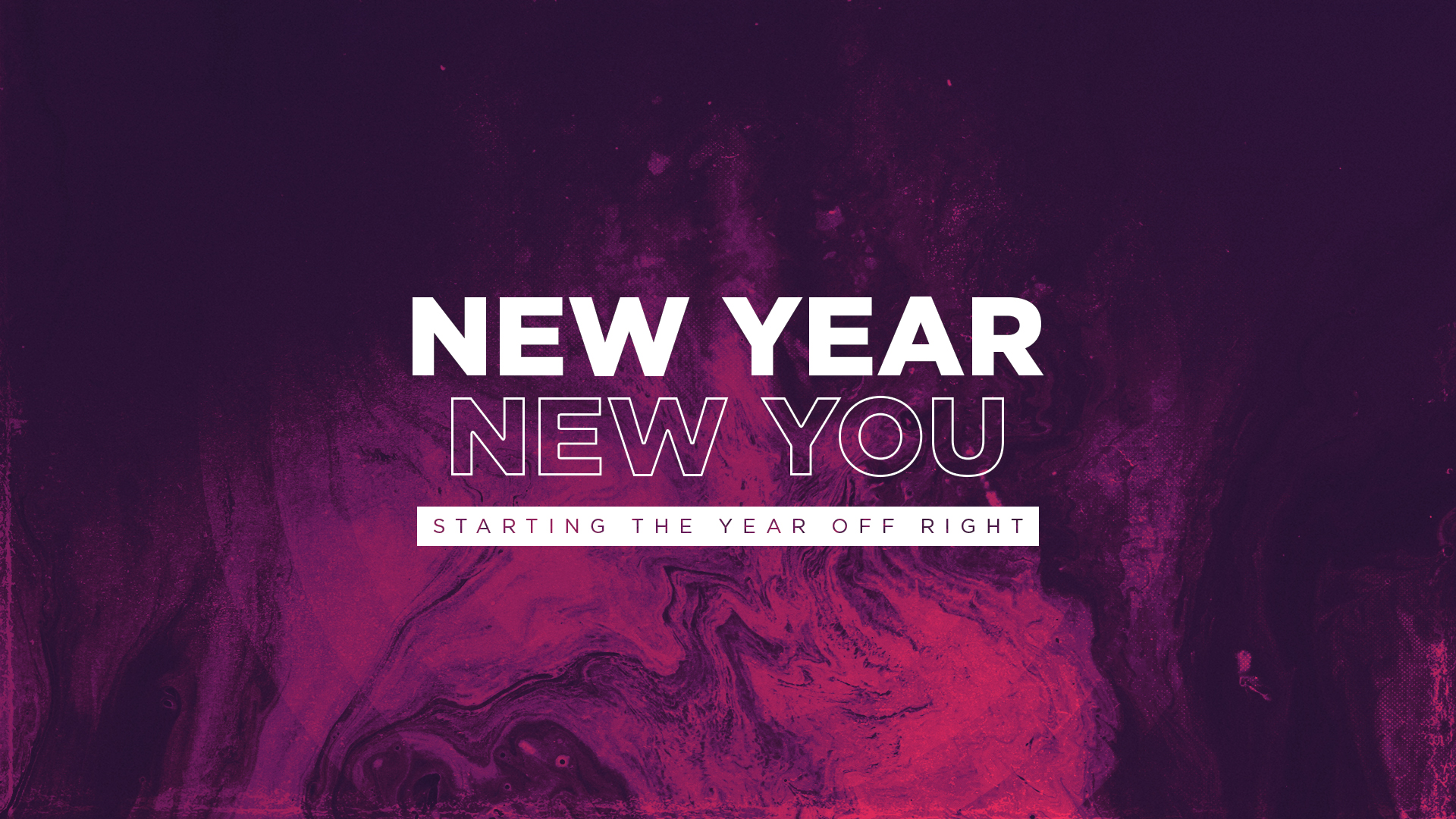 New Year, New You banner