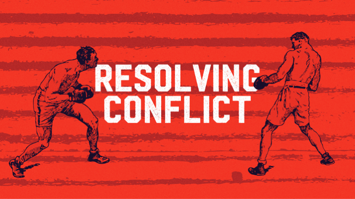 Resolving Conflict banner