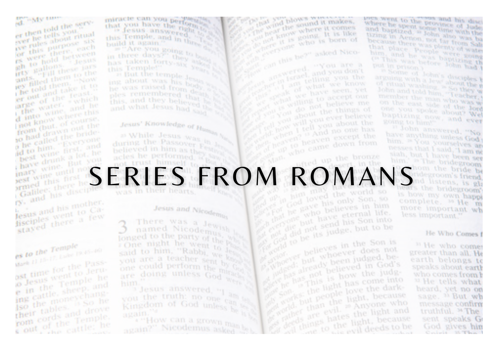Series from Romans banner