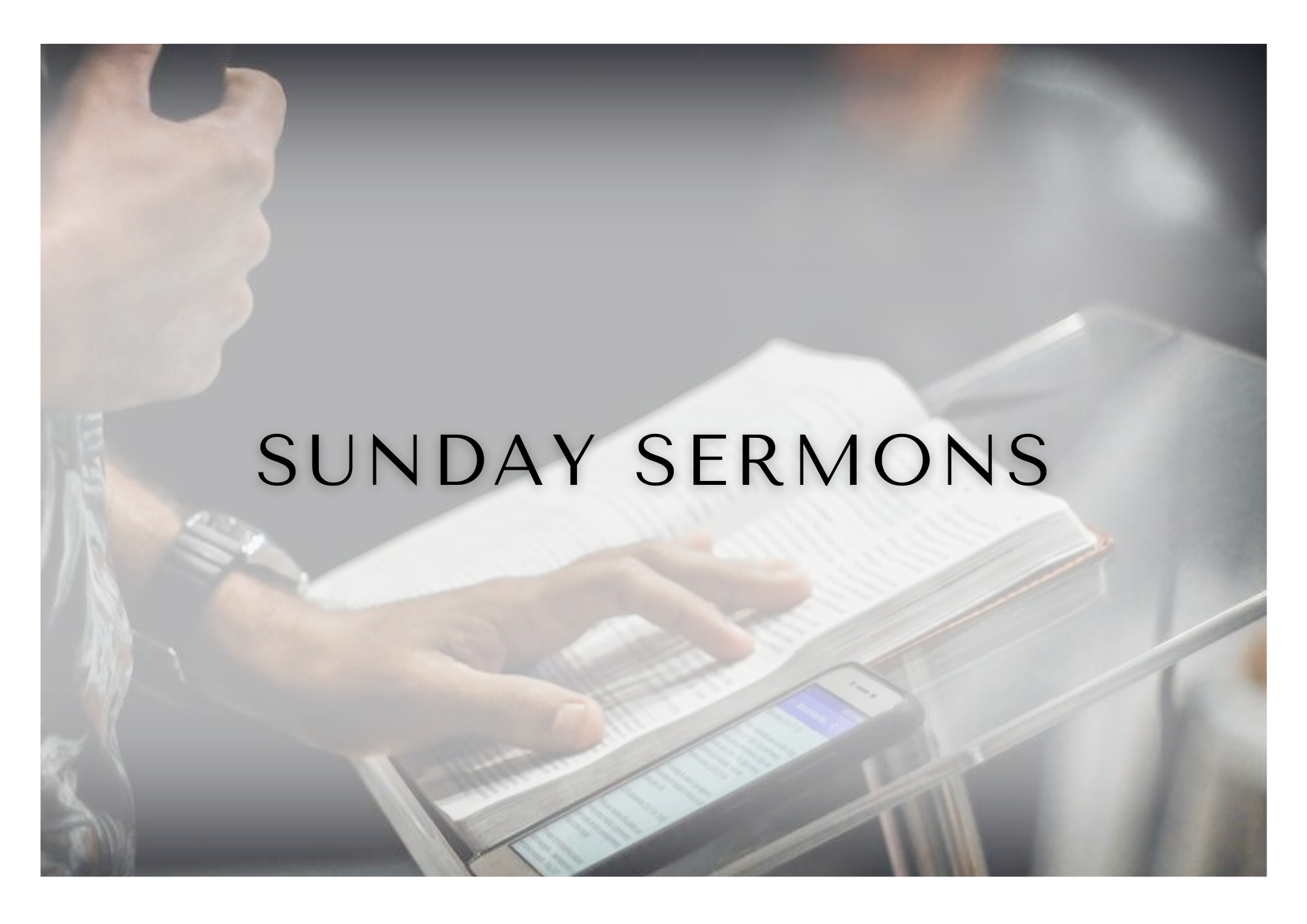 Sunday Sermons banner