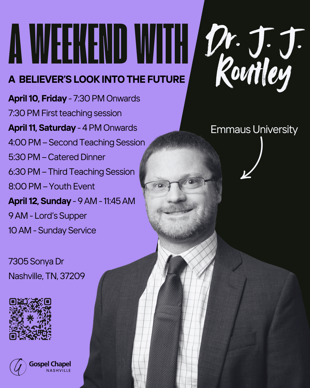 Dr Routley Gospel Chapel: Nashville, TN > NGC Weekend Conference