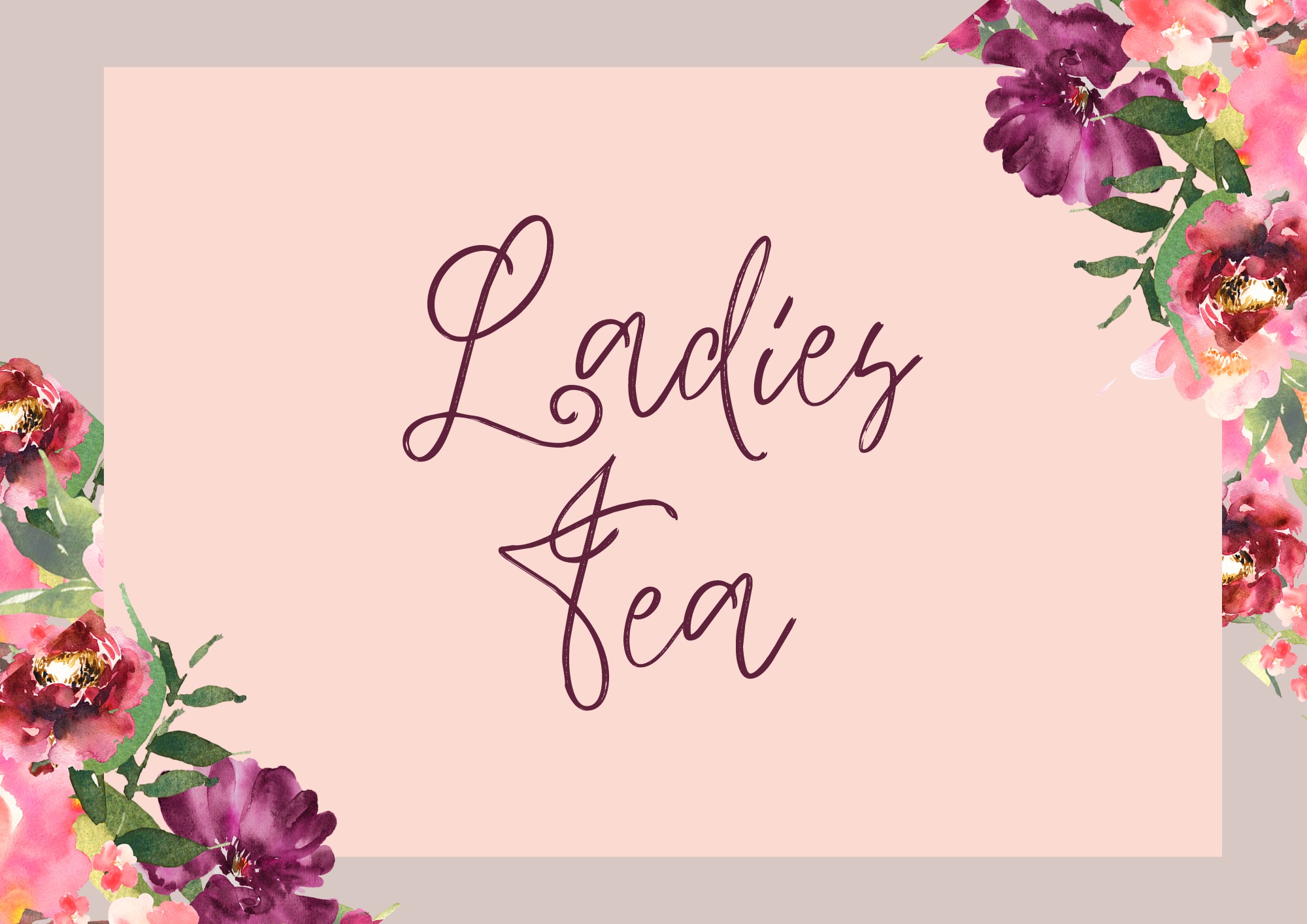 Ladies Tea
