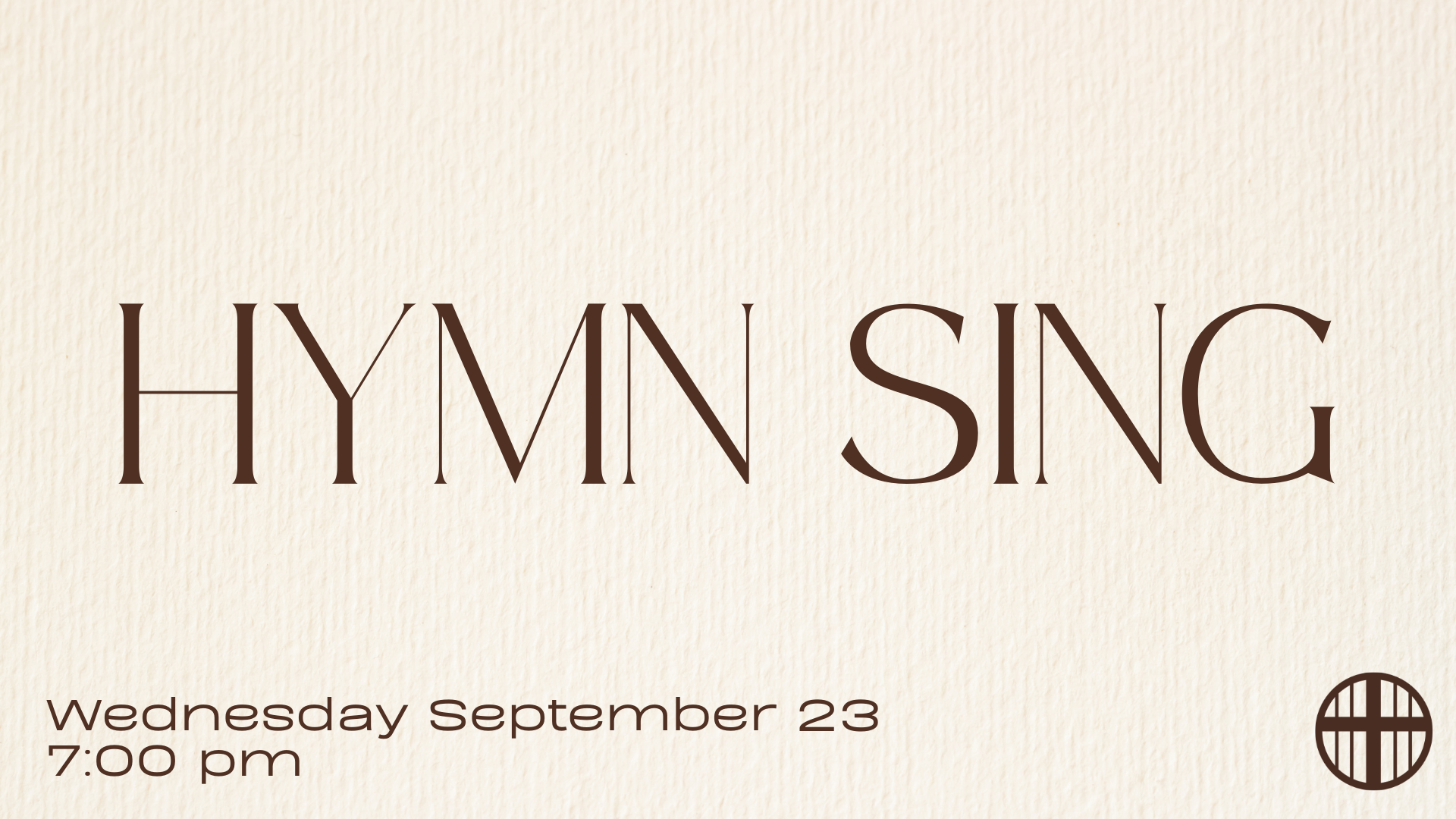 Hymn Sing_Sept image