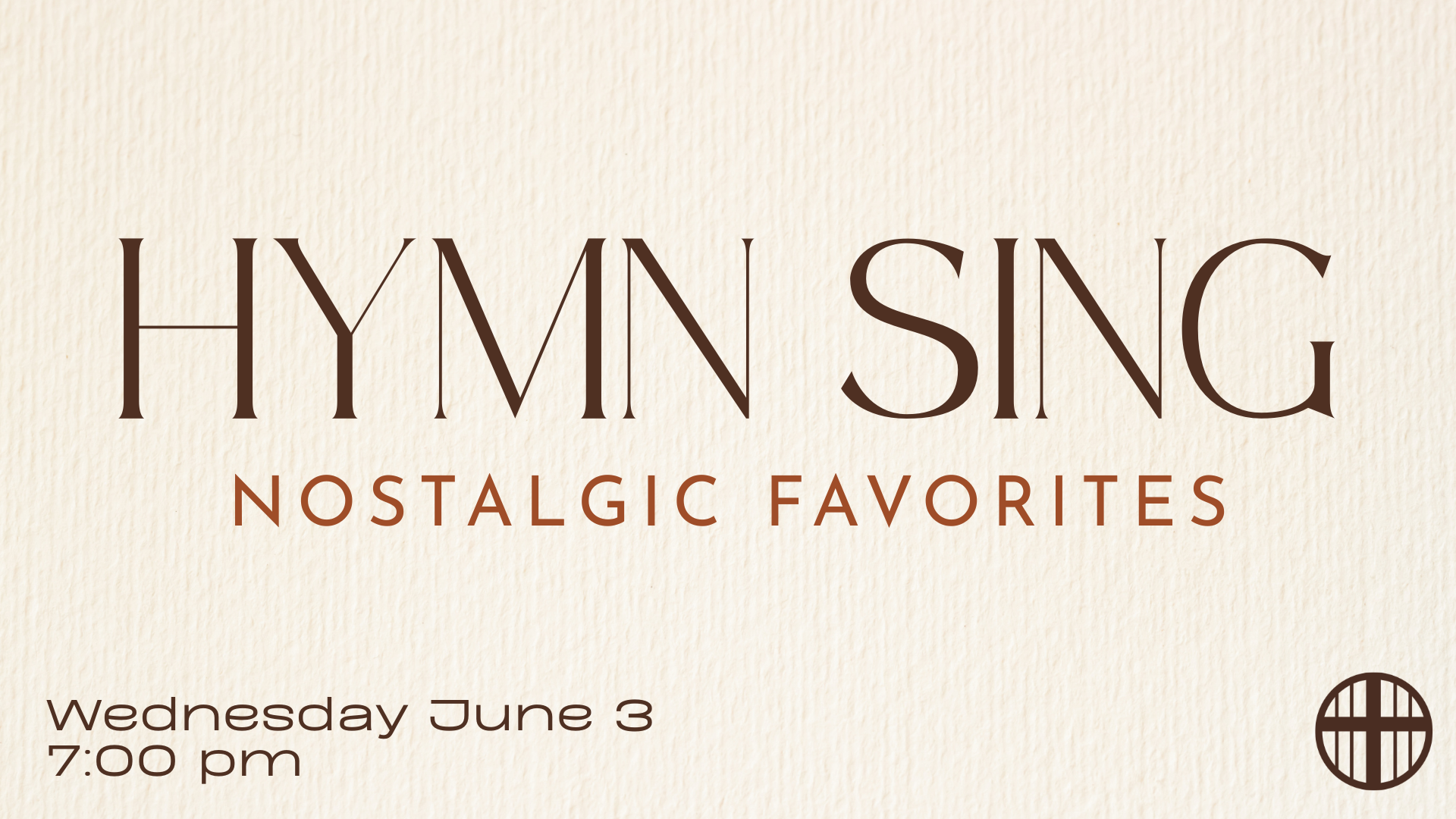 JuneHymnSing
