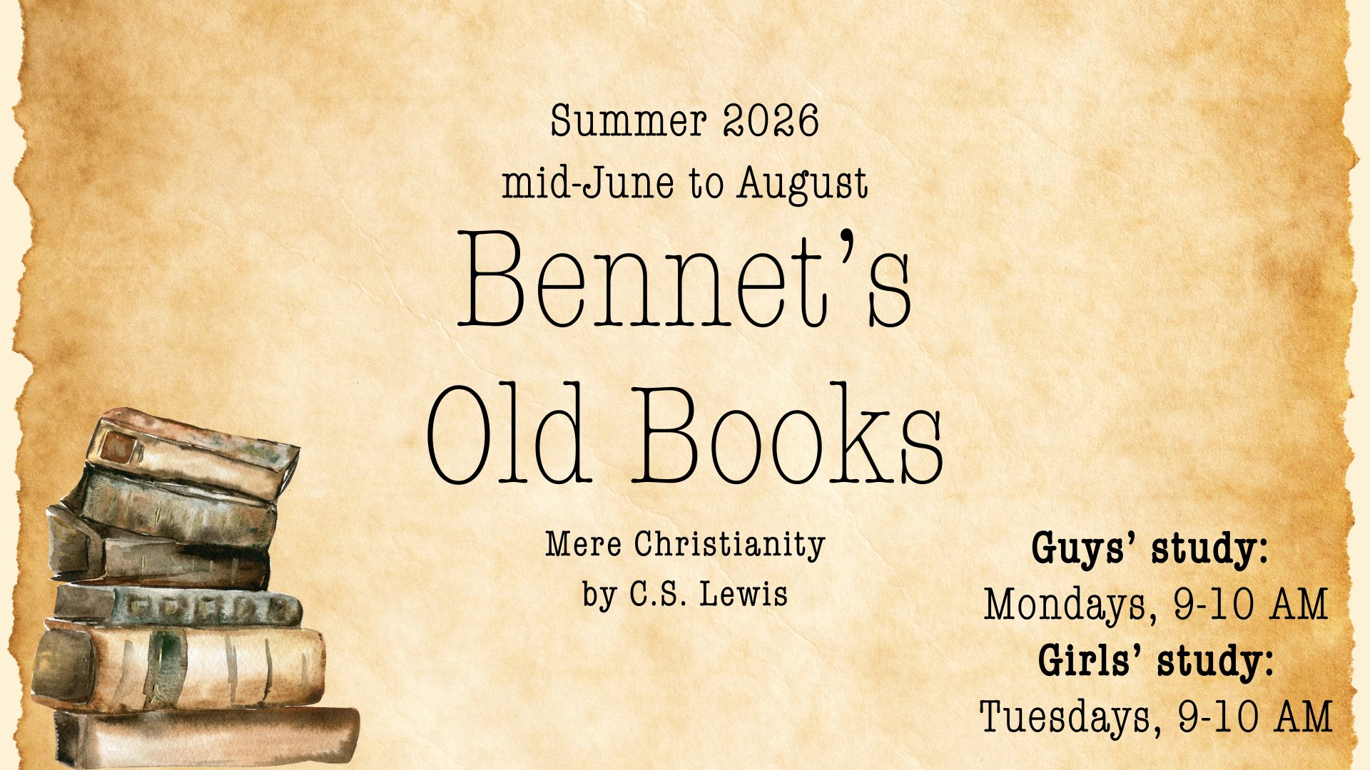 Summer Book Study