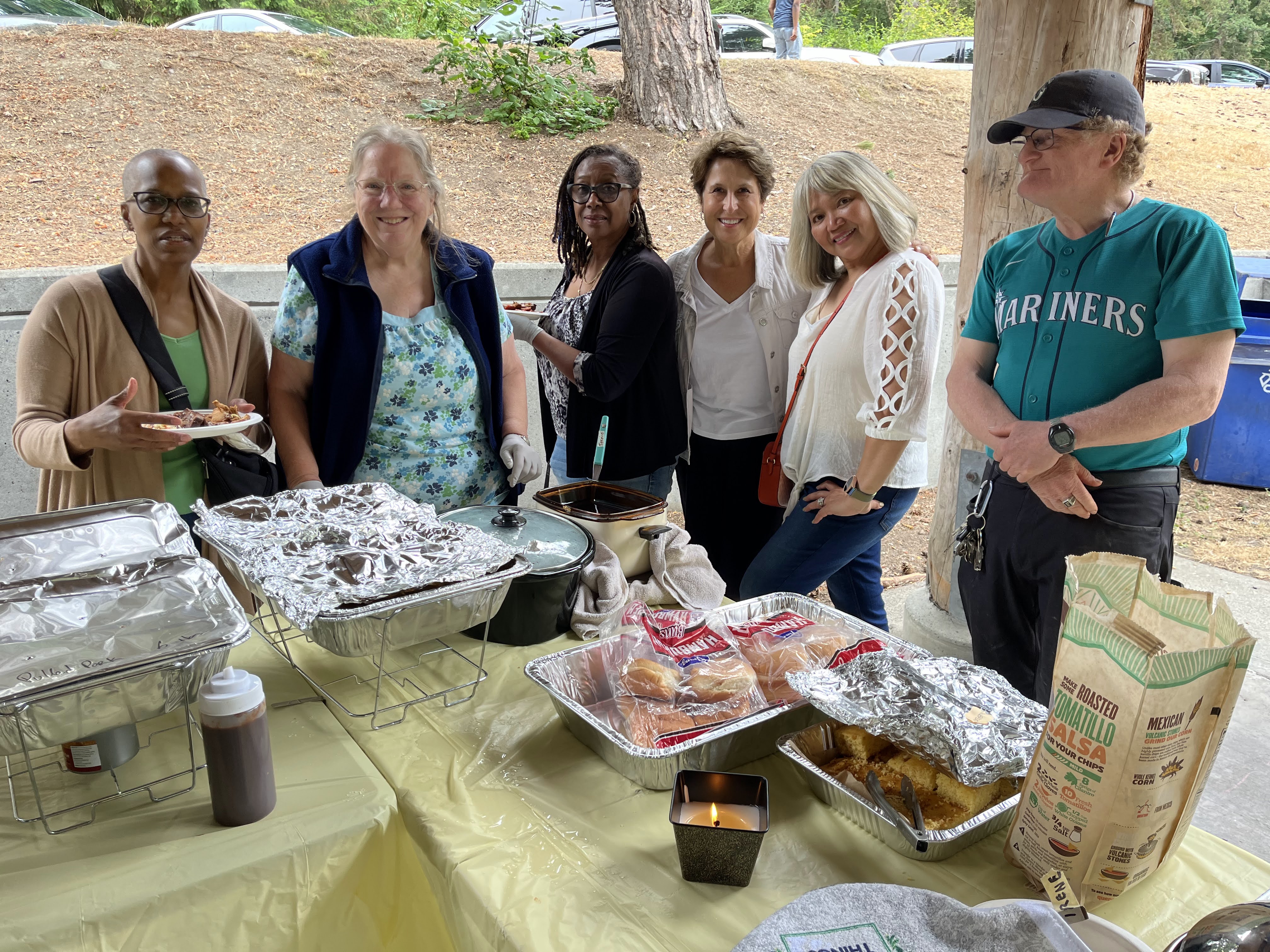hospitality team at 2025 picnic