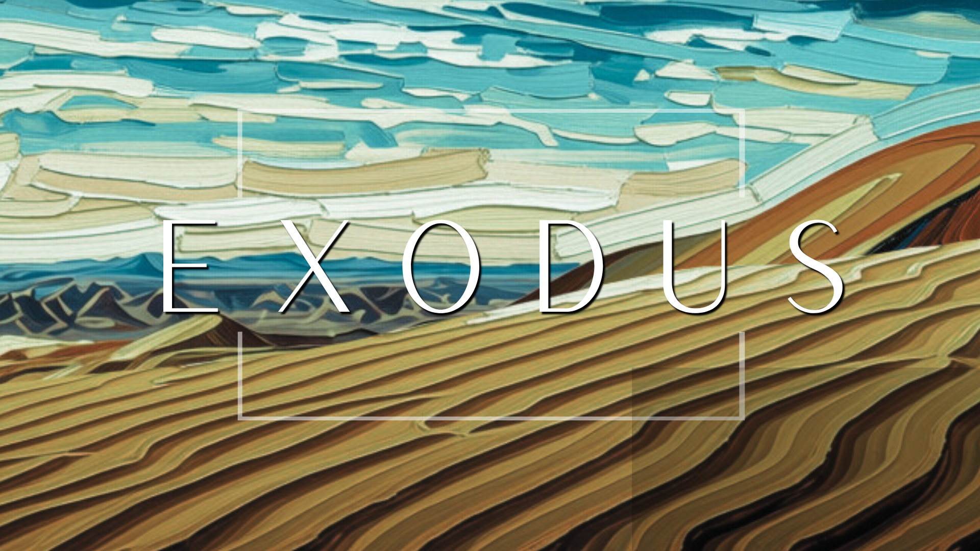 Exodus banner