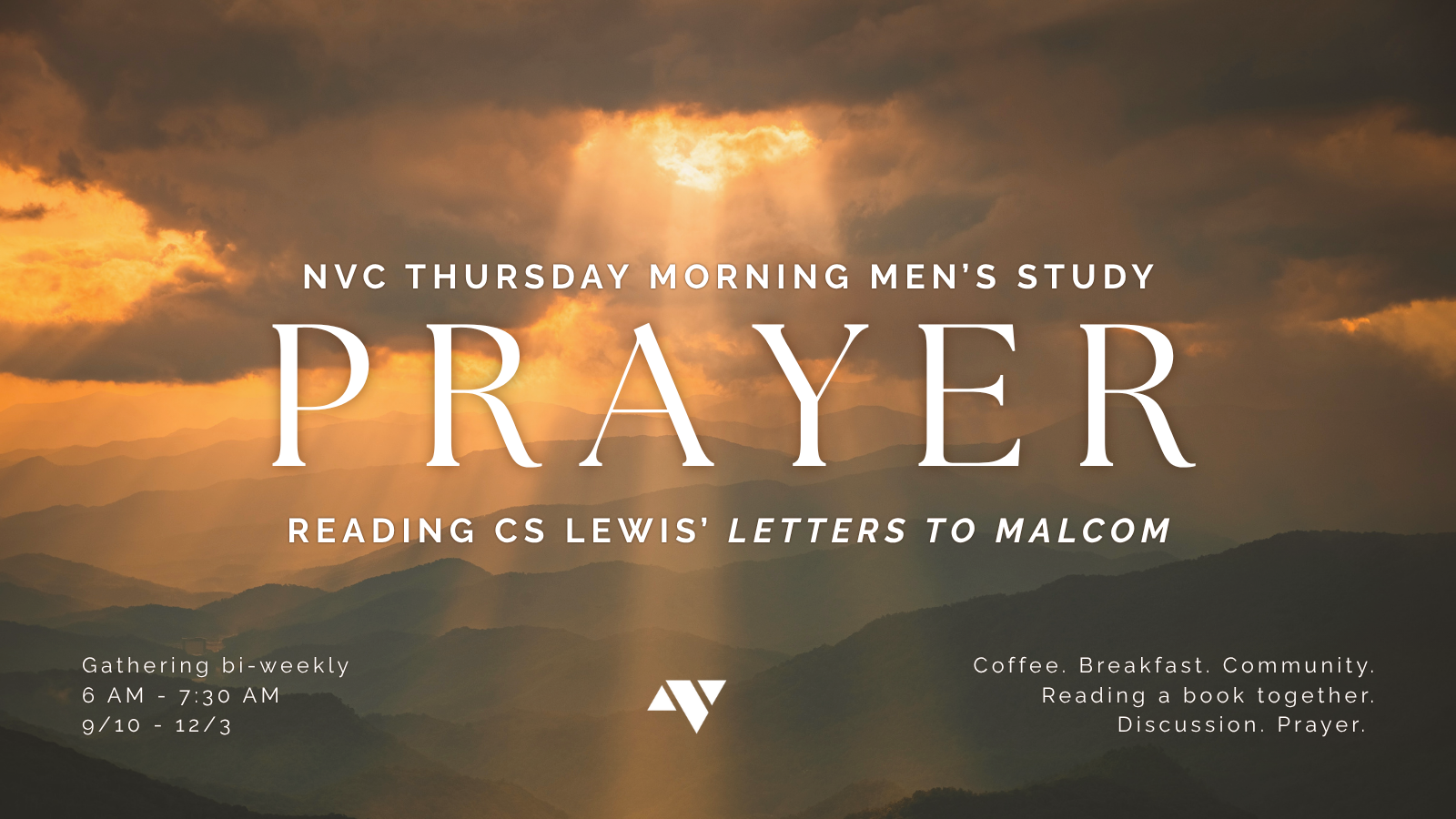 Fall 2026 Men's Morning Study