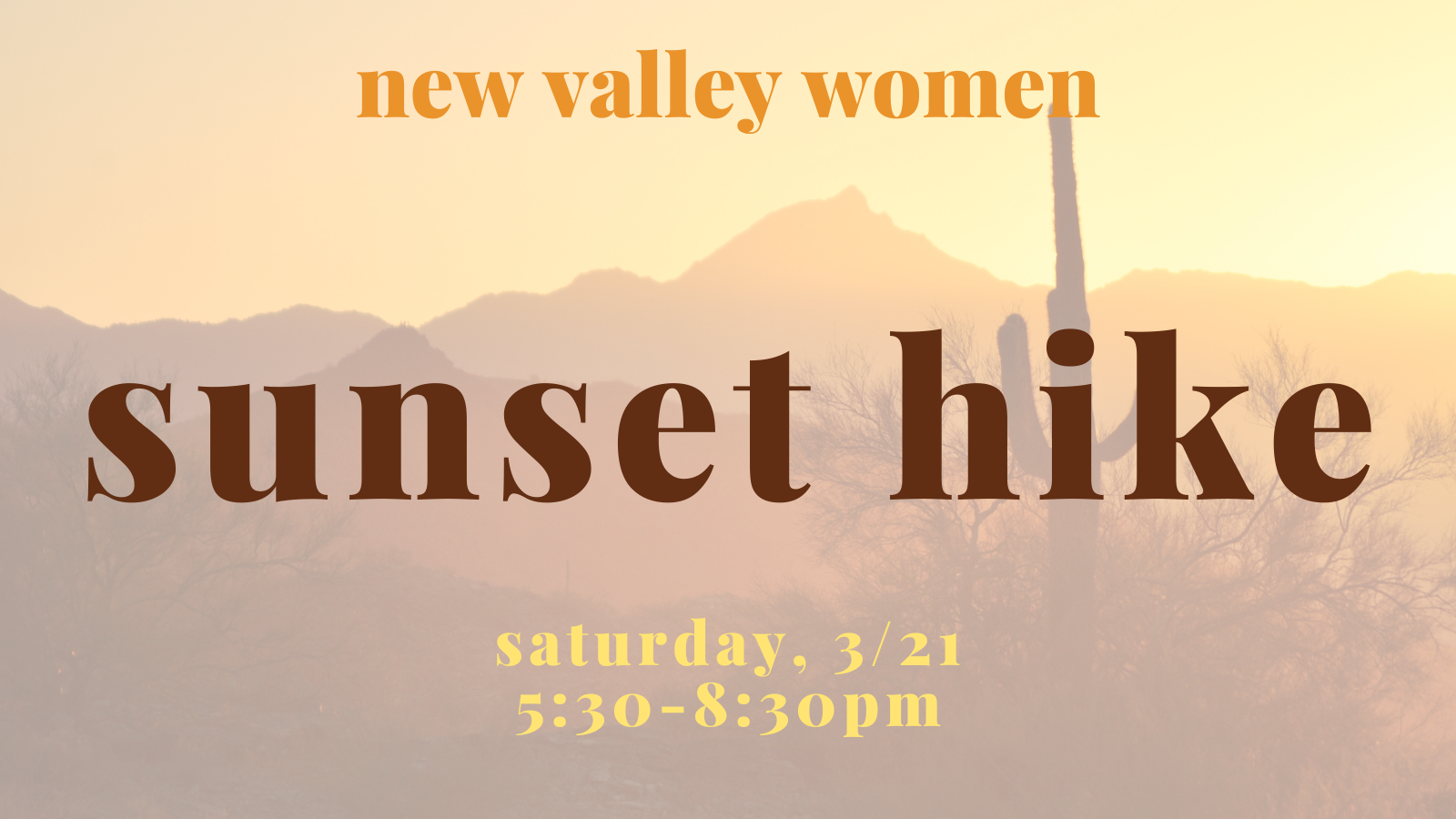 ladies sunset hike 32126 (1600 × 900 px) image