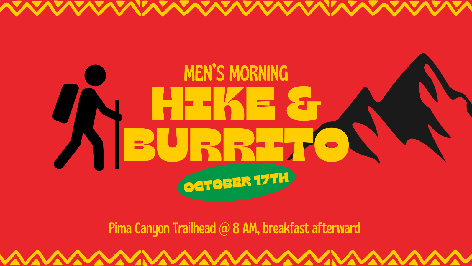 MEN’s Hike and Burrito