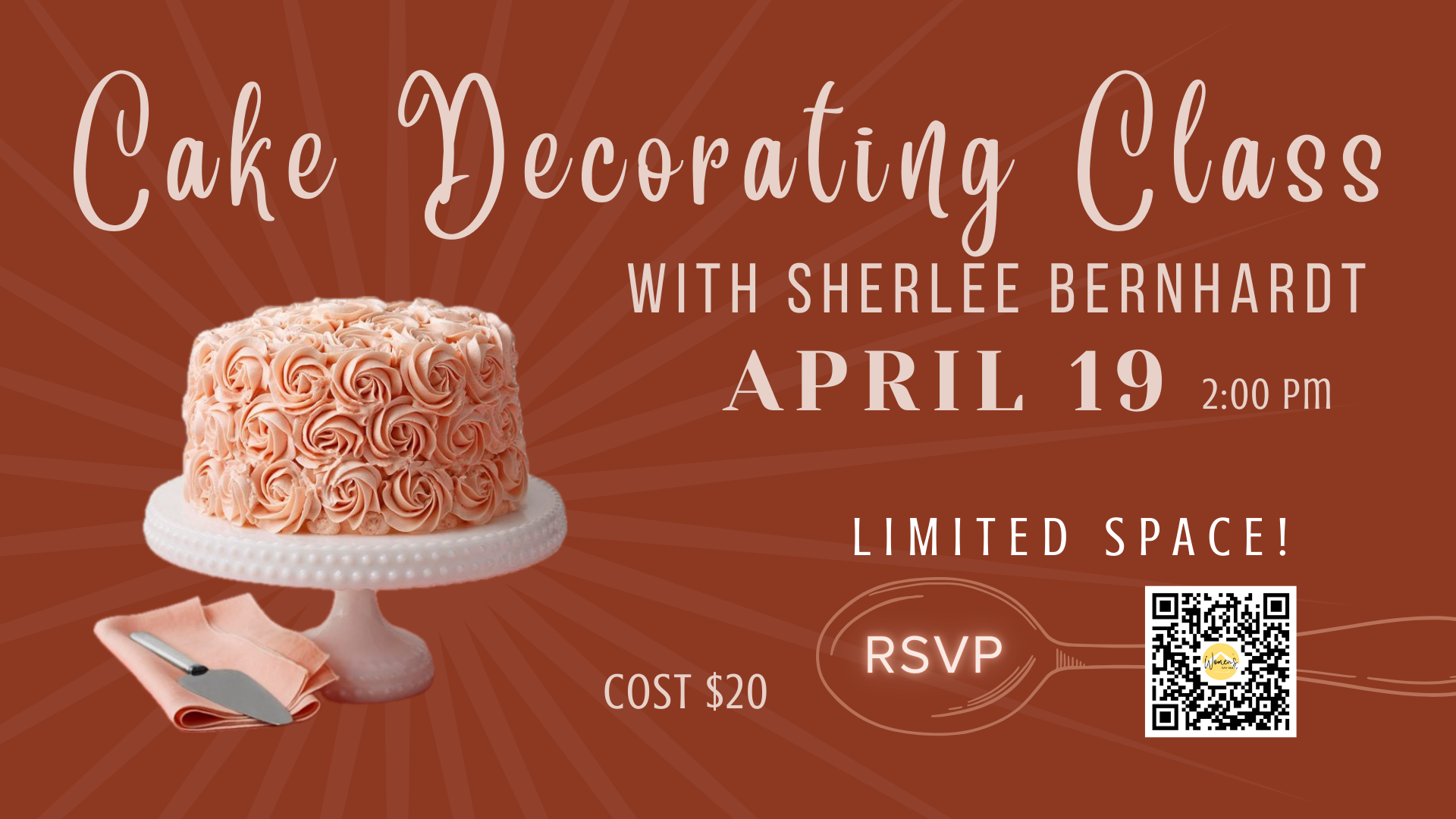 Cake Decor Class 2026 image