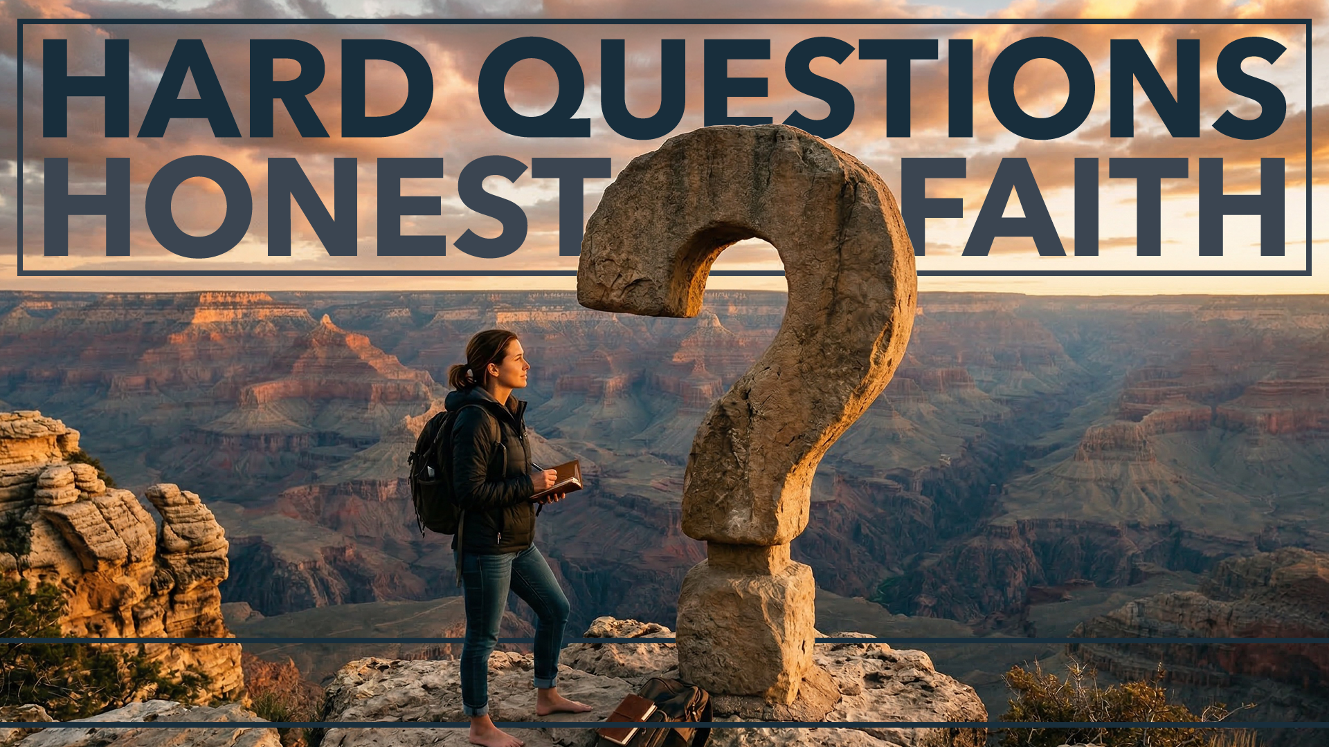 Hard Questions, Honest Faith banner