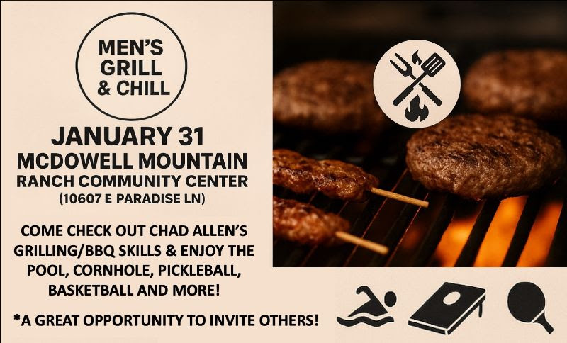 Men's Grill and Chill Jan 2026