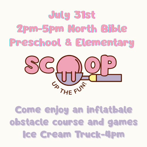 Pink and Purple Illustrative Playful Ice Cream Logo image
