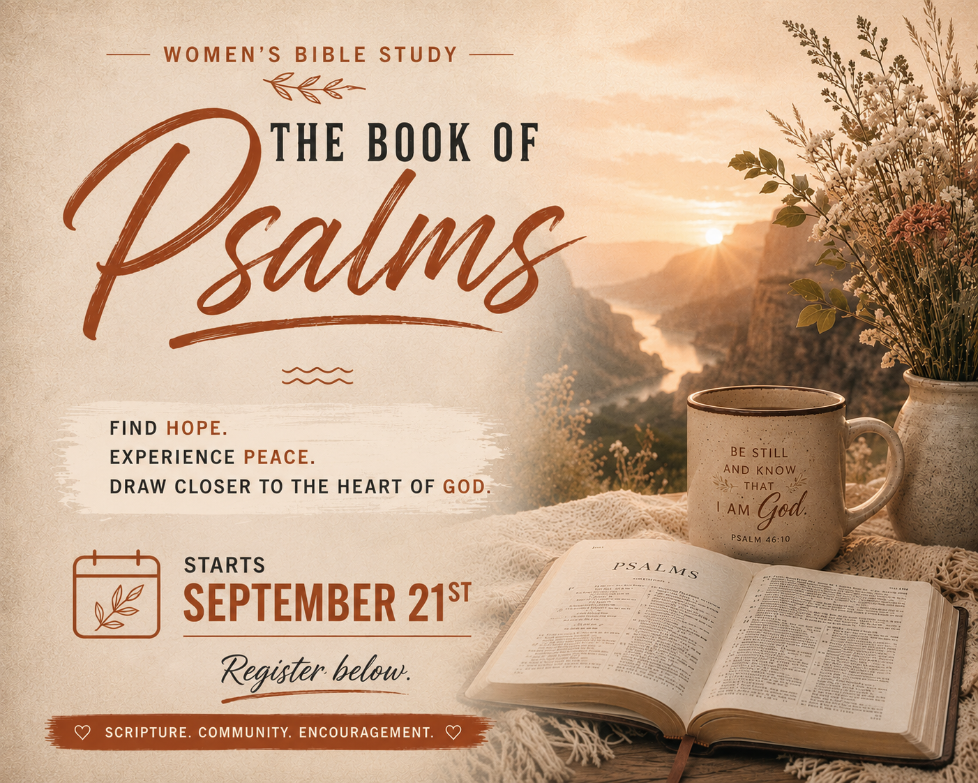 Womens Bibke Study Psalms image