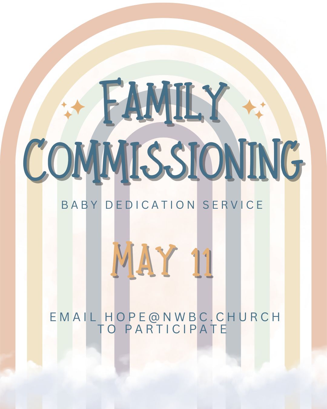 Family Commissioning Baby Dedication (Instagram Post (45)) image