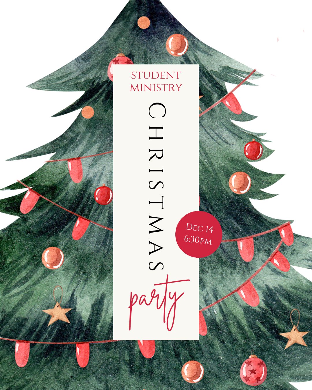 student ministry christmas party socials image