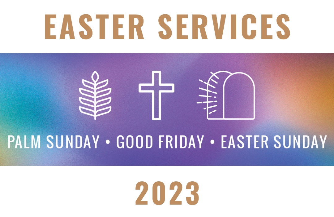 Easter Services 2023 banner