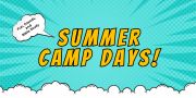 summer 2025 camp days mini button