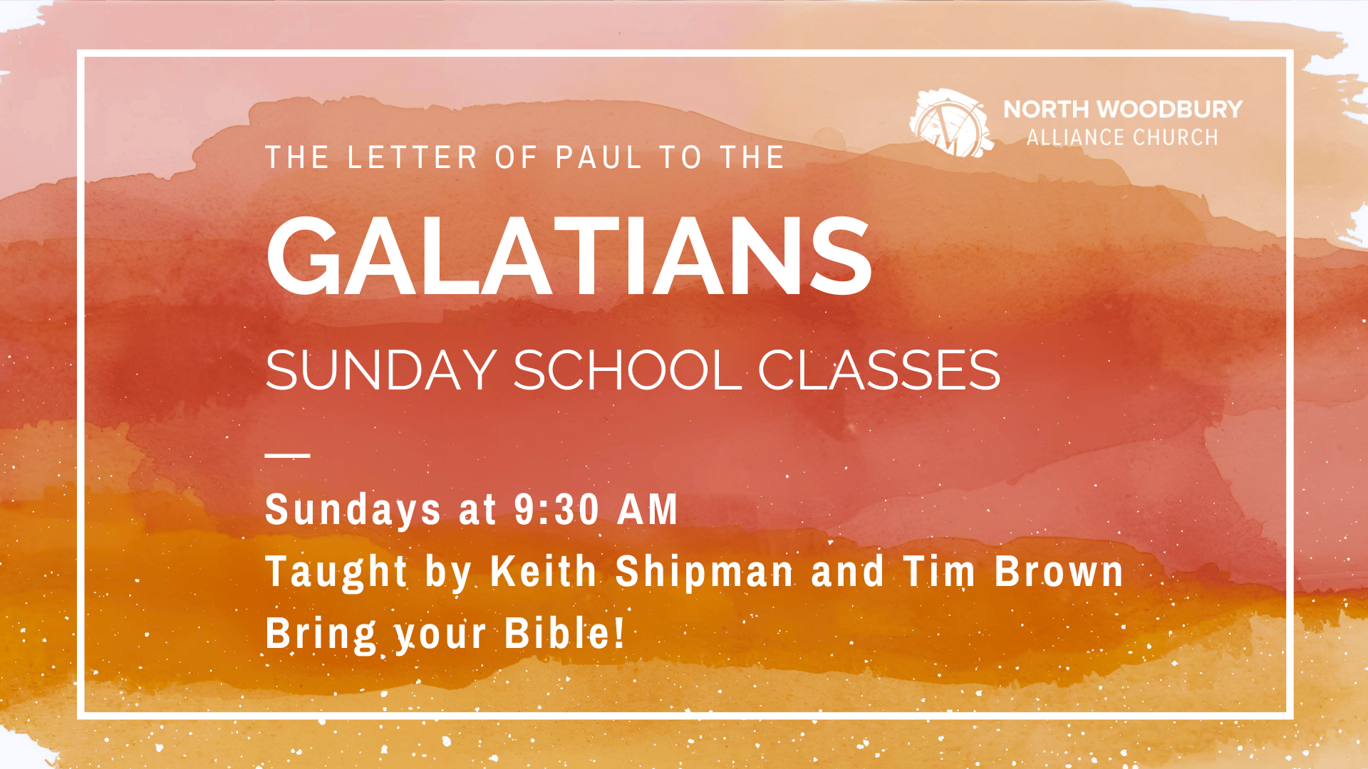 Galatians Sunday School (1)