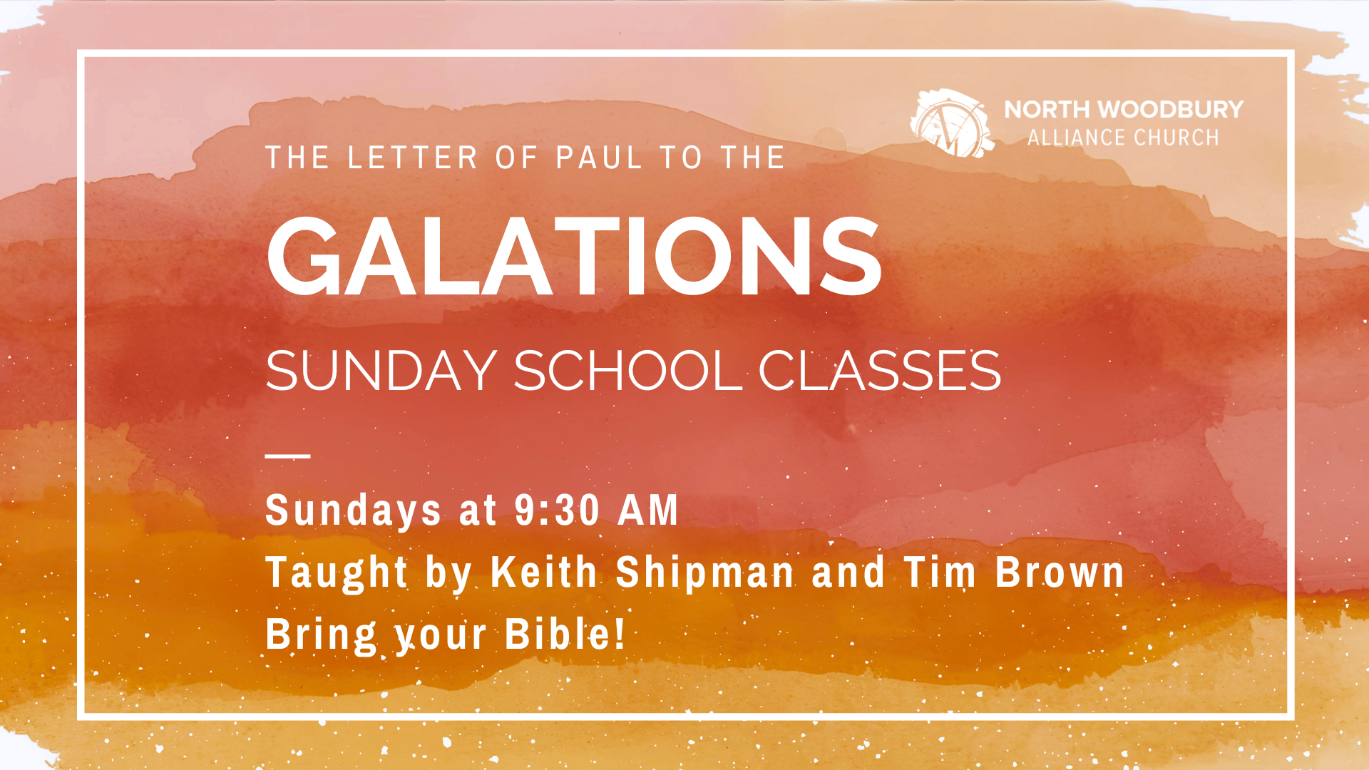 Galatians Sunday School