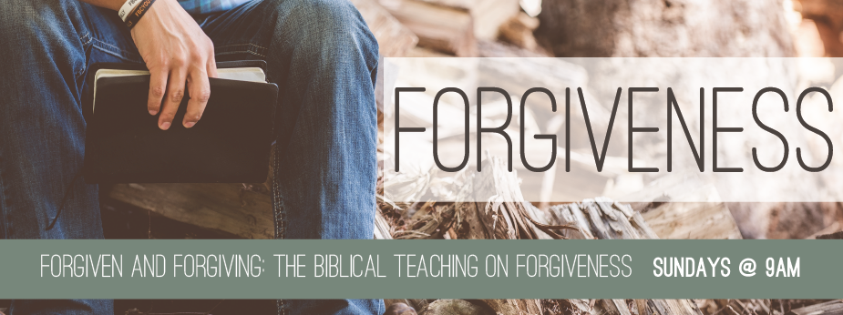 A Study on Biblical Forgiveness banner