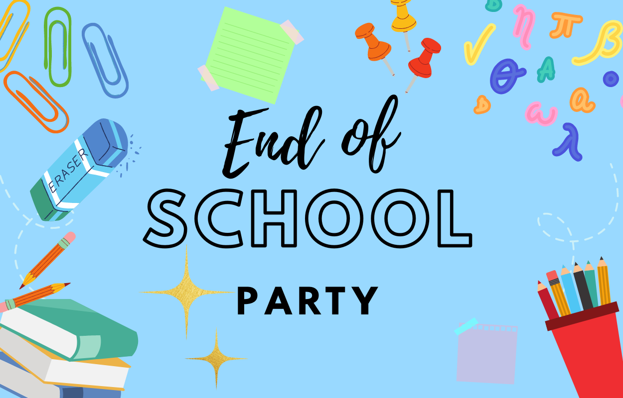 End of school party image