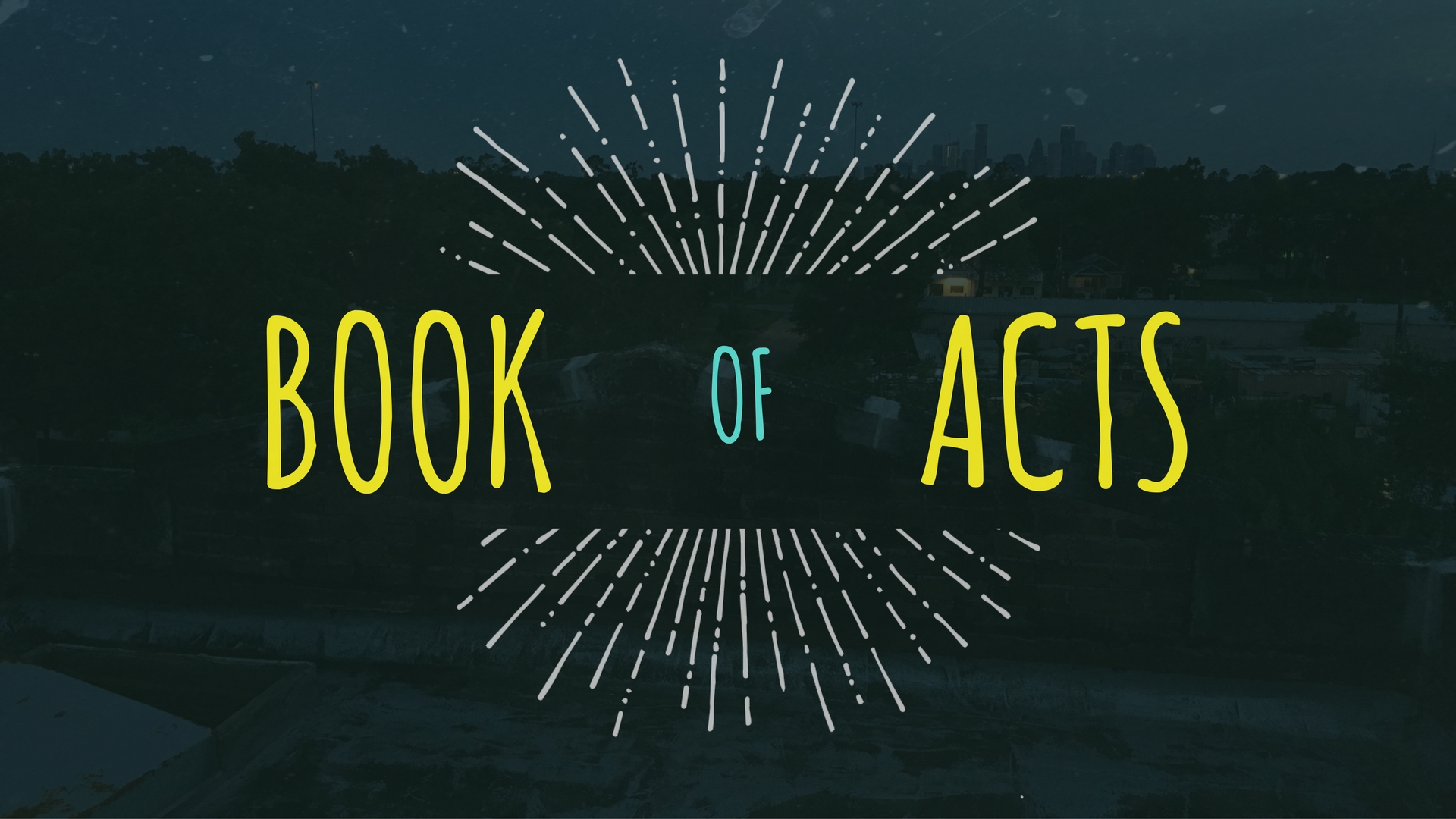 The Book of Acts series image