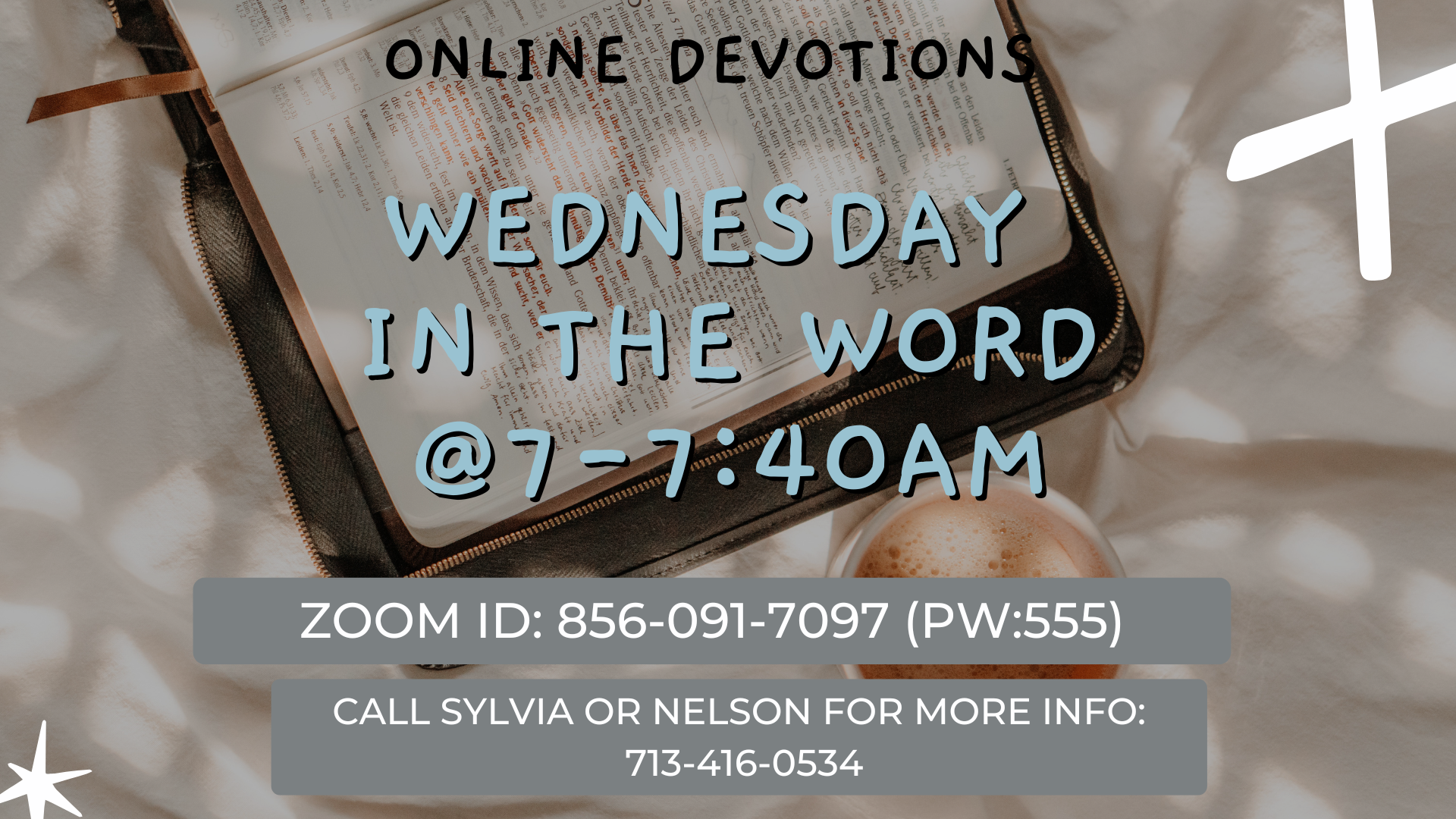 Wednesday devotions 2025 image
