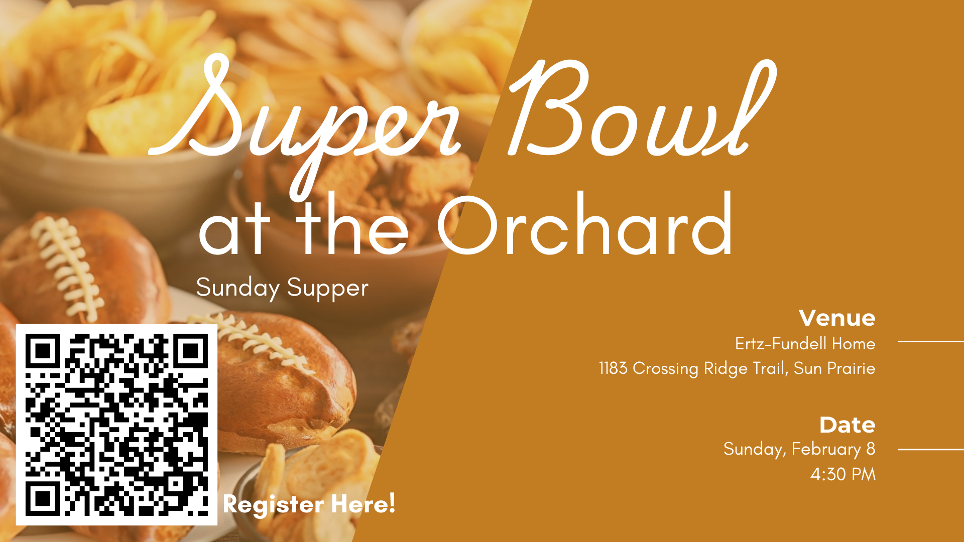 2026 Sunday Supper Event QR