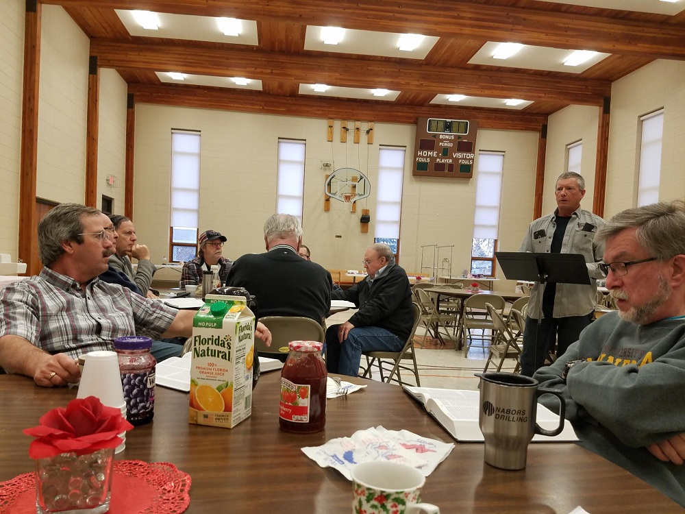 Men's Breakfast Teaching