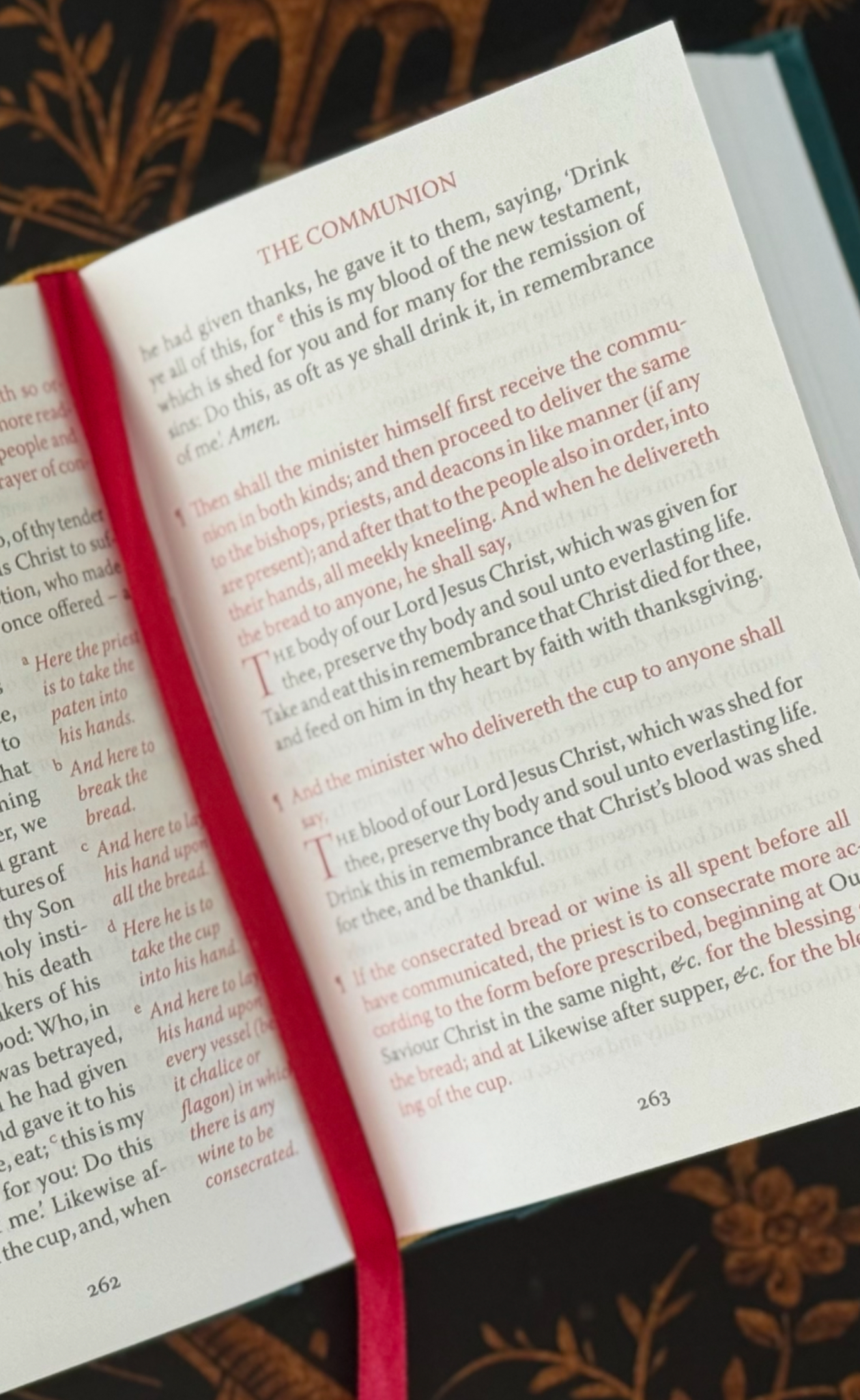 1662 BCP Words of Administration