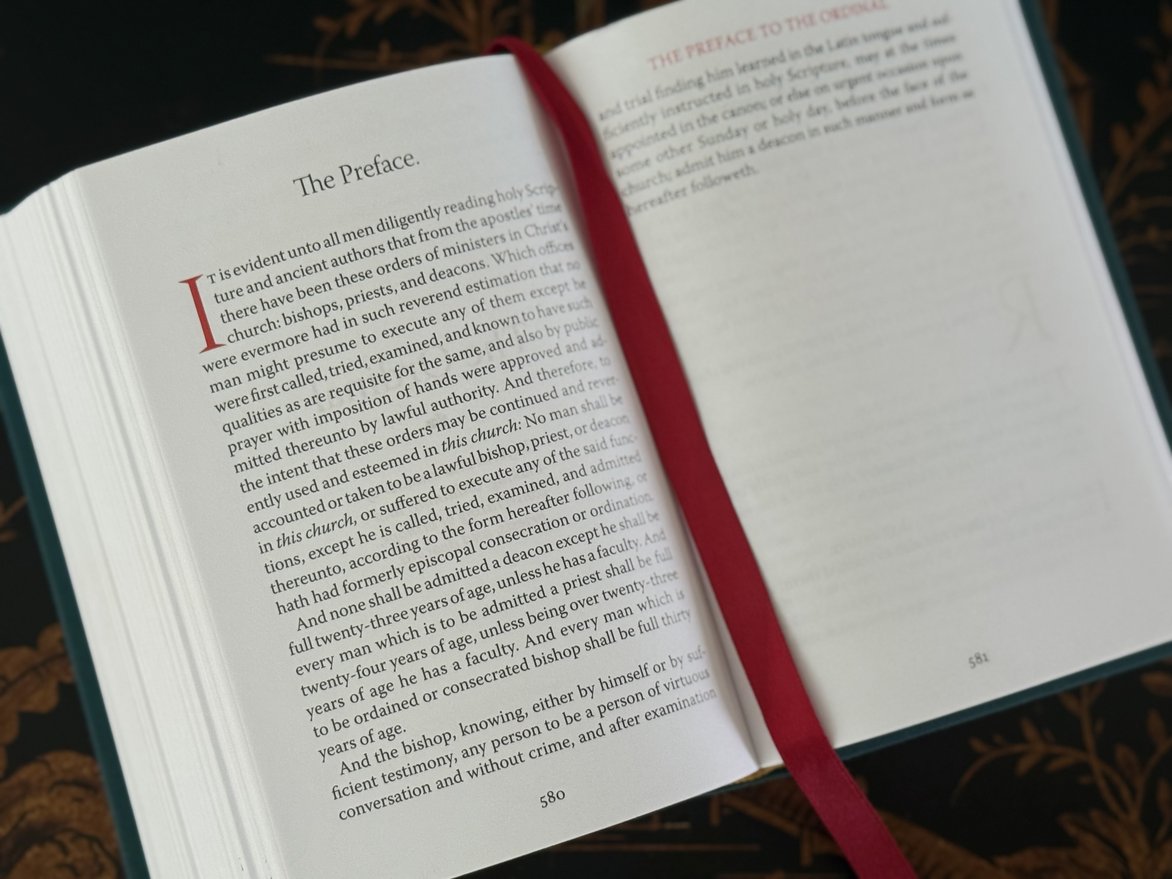 Preface to the 1662 BCP Ordinal 