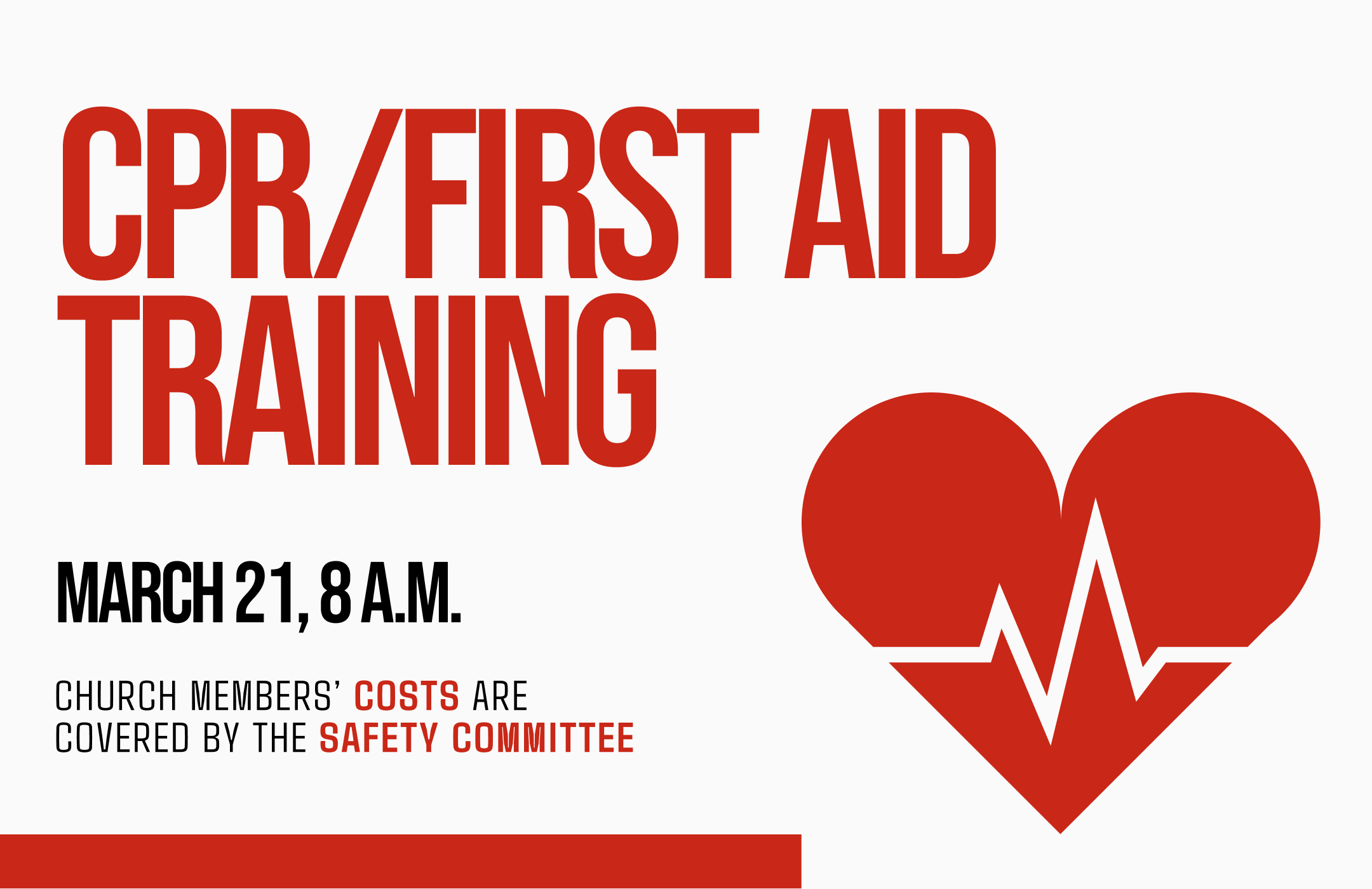 CPR & First Aid Training March 2026 image
