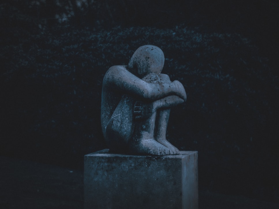 suffering statue