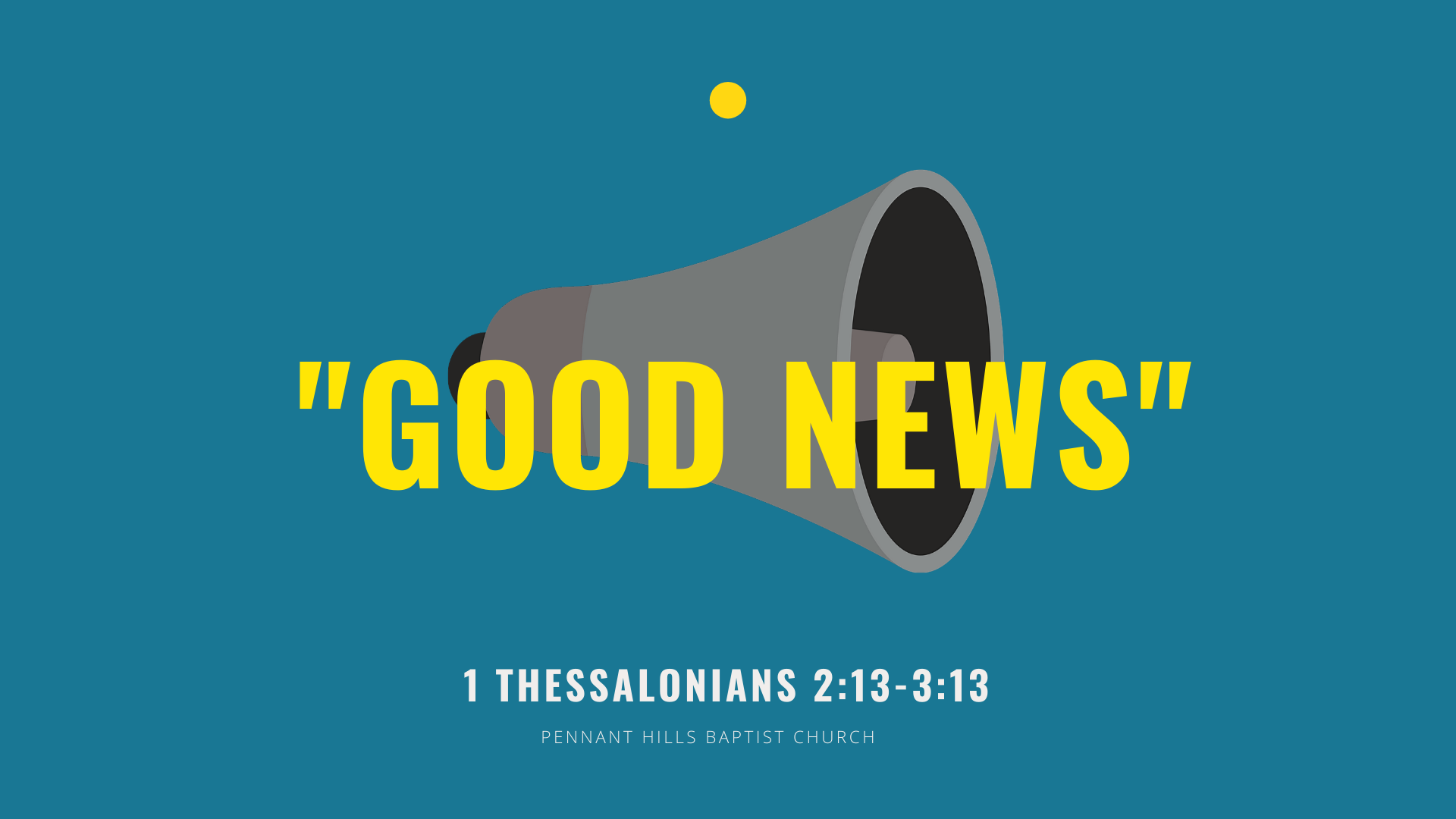 Good News banner
